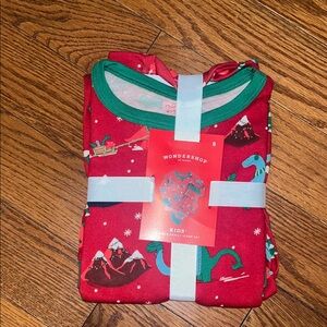 Wondershop Red and Green Kids Pajama Set